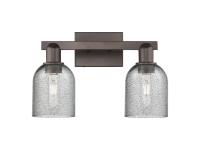 Two Light Bath Vanity by Innovations - Arcadia Collection, Oil Rubbed Bronze Finish - 716-2W-OB-G257