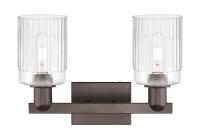 Two Light Bath Vanity by Innovations - Arcadia Collection, Oil Rubbed Bronze Finish - 716-2W-OB-G342