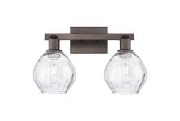 Two Light Bath Vanity by Innovations - Arcadia Collection, Oil Rubbed Bronze Finish - 716-2W-OB-G362