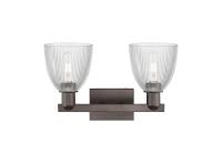 Two Light Bath Vanity by Innovations - Arcadia Collection, Oil Rubbed Bronze Finish - 716-2W-OB-G382