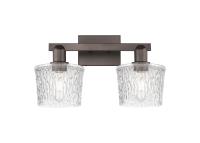 Two Light Bath Vanity by Innovations - Arcadia Collection, Oil Rubbed Bronze Finish - 716-2W-OB-G402