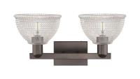 Two Light Bath Vanity by Innovations - Arcadia Collection, Oil Rubbed Bronze Finish - 716-2W-OB-G422