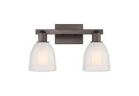 Two Light Bath Vanity by Innovations - Arcadia Collection, Oil Rubbed Bronze Finish - 716-2W-OB-G441