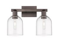 Two Light Bath Vanity by Innovations - Arcadia Collection, Oil Rubbed Bronze Finish - 716-2W-OB-G558-6CL