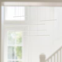 LED Pendant by Kuzco Lighting - Chute Motion Collection, White Finish - MP14960-WH-UNV-010