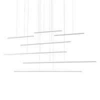 LED Pendant by Kuzco Lighting - Chute Motion Collection, White Finish - MP14970-WH-UNV-010