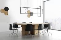LED Pendant by Kuzco Lighting - Arkell Collection, Black Finish - MP28356-BK-UNV-010
