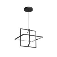LED Pendant by Kuzco Lighting - Mondrian Collection, Black Finish - PD16320-BK-UNV