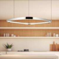 LED Pendant by Kuzco Lighting - Yukon Collection, Polished Nickel Finish - PD78031-PN-UNV