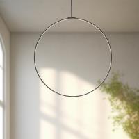 LED Pendant by Kuzco Lighting - Cirque Collection, Black Finish - PD82548-BK-UNV-010