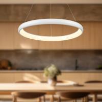 LED Pendant by Kuzco Lighting - Cortana Collection, White Finish - PD82732-WH-UNV-010