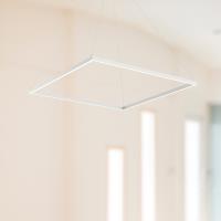 LED Pendant by Kuzco Lighting - Piazza Collection, White Finish - PD88136-WH-UNV-010