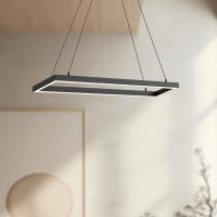 LED Pendant by Kuzco Lighting - Piazza Collection, Black Finish - PD88530-BK-UNV-010