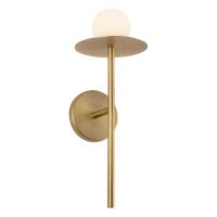 LED Wall Sconce by Kuzco Lighting - Elixir Collection, Brushed Gold Finish - WS15506-BG-UNV
