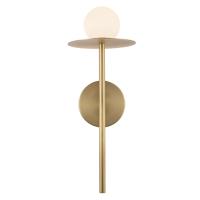 LED Wall Sconce by Kuzco Lighting - Elixir Collection, Brushed Gold Finish - WS15506-BG-UNV