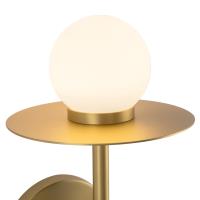 LED Wall Sconce by Kuzco Lighting - Elixir Collection, Brushed Gold Finish - WS15506-BG-UNV