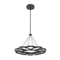 LED Chandelier by Kuzco Lighting - Maestro Collection, Black Finish - CH90833-BK-UNV-010