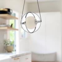LED Pendant by Kuzco Lighting - Aries Collection, Chrome Finish - PD76708-CH-UNV