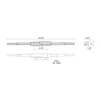 LED Wall Sconce by Kuzco Lighting - Enzo Collection, Black Finish - WS29560-BK-UNV