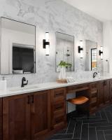 LED Vanity by Z-Lite - Egon Collection, Matte Black Finish - 1015-18W-MB-LED