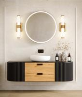LED Vanity by Z-Lite - Egon Collection, Modern Gold Finish - 1015-18W-MGLD-LED