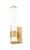 LED Wall Sconce by Z-Lite - Egon Collection, Modern Gold Finish - 1015-1S-MGLD-LED