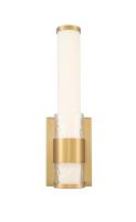 LED Wall Sconce by Z-Lite - Egon Collection, Modern Gold Finish - 1015-1S-MGLD-LED