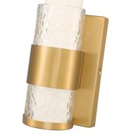 LED Wall Sconce by Z-Lite - Egon Collection, Modern Gold Finish - 1015-1S-MGLD-LED