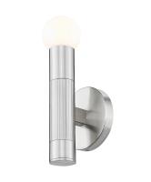 One Light Wall Sconce by Z-Lite - Stari Collection, Brushed Nickel Finish - 1956-1S-BN