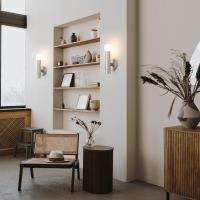 One Light Wall Sconce by Z-Lite - Stari Collection, Brushed Nickel Finish - 1956-1S-BN