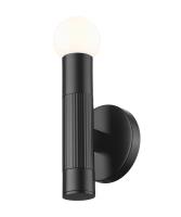 One Light Wall Sconce by Z-Lite - Stari Collection, Matte Black Finish - 1956-1S-MB