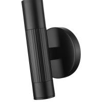 One Light Wall Sconce by Z-Lite - Stari Collection, Matte Black Finish - 1956-1S-MB