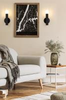 One Light Wall Sconce by Z-Lite - Stari Collection, Matte Black Finish - 1956-1S-MB