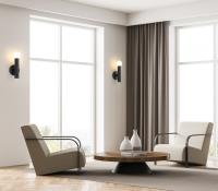 One Light Wall Sconce by Z-Lite - Stari Collection, Matte Black Finish - 1956-1S-MB
