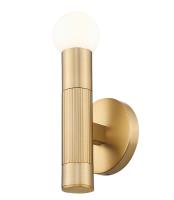One Light Wall Sconce by Z-Lite - Stari Collection, Modern Gold Finish - 1956-1S-MGLD
