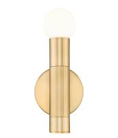 One Light Wall Sconce by Z-Lite - Stari Collection, Modern Gold Finish - 1956-1S-MGLD