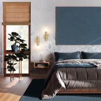 One Light Wall Sconce by Z-Lite - Stari Collection, Modern Gold Finish - 1956-1S-MGLD