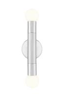 Two Light Wall Sconce by Z-Lite - Stari Collection, Brushed Nickel Finish - 1956-2S-BN