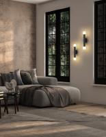 Two Light Wall Sconce by Z-Lite - Stari Collection, Matte Black Finish - 1956-2S-MB