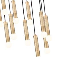 11 Light Chandelier by Z-Lite - Stari Collection, Modern Gold Finish - 1956P-11R-MGLD