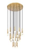 27 Light Chandelier by Z-Lite - Stari Collection, Modern Gold Finish - 1956P-27R-MGLD