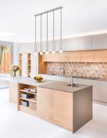 Five Light Linear Chandelier by Z-Lite - Stari Collection, Brushed Nickel Finish - 1956P-5L-BN