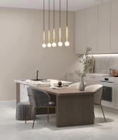 Five Light Linear Chandelier by Z-Lite - Stari Collection, Modern Gold Finish - 1956P-5L-MGLD