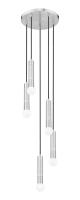 Five Light Chandelier by Z-Lite - Stari Collection, Brushed Nickel Finish - 1956P-5R-BN
