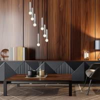 Five Light Chandelier by Z-Lite - Stari Collection, Brushed Nickel Finish - 1956P-5R-BN