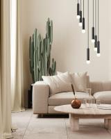 Five Light Chandelier by Z-Lite - Stari Collection, Matte Black Finish - 1956P-5R-MB