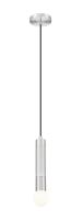 One Light Pendant by Z-Lite - Stari Collection, Brushed Nickel Finish - 1956P-BN