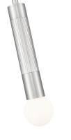 One Light Pendant by Z-Lite - Stari Collection, Brushed Nickel Finish - 1956P-BN