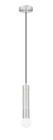 One Light Pendant by Z-Lite - Stari Collection, Brushed Nickel Finish - 1956P-BN