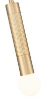 One Light Pendant by Z-Lite - Stari Collection, Modern Gold Finish - 1956P-MGLD